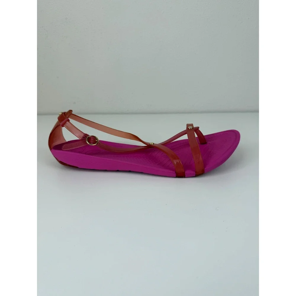 CROCS strappy flat